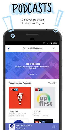 Pandora Music & Podcasts ডাউনলোড করুন – সেরা মিউজিক স্ট্রিমিং - Screenshot 5