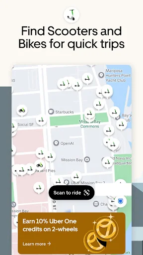 Uber ডাউনলোড করুন – রাইড শেয়ারিং এবং ট্যাক্সি সার্ভিস অ্যাপ - Screenshot 4
