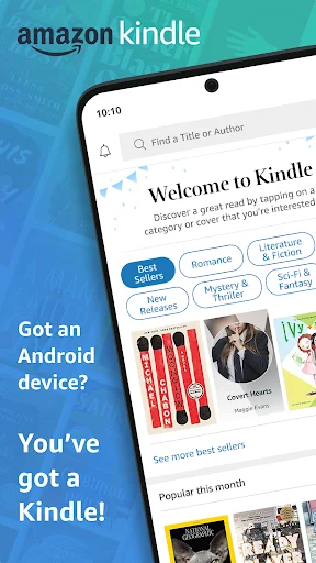 Amazon Kindle ডাউনলোড করুন – লক্ষ লক্ষ ই-বুক পড়ুন যেকোনো সময় - Screenshot 1