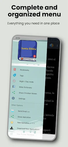 Septuagint Bible LXX স্প্যানিশ ডাউনলোড করুন – অডিও ও অফলাইন পড়ুন - Screenshot 2