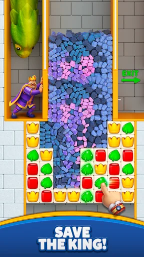 Royal Match ডাউনলোড করুন – রাজা রবার্টের দুর্গ সাজান আজই - Screenshot 6