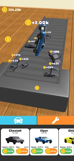 Idle Treadmill 3D ডাউনলোড করুন – মজার কার ক্র্যাশ গেম ফ্রি - Screenshot 5