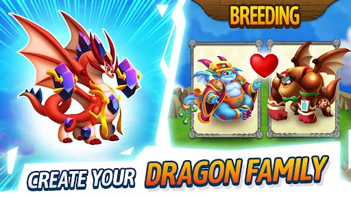 Dragon City ডাউনলোড করুন – ড্রাগন পালন ও যুদ্ধের সেরা গেম - Screenshot 1