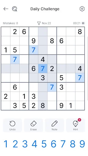 Sudoku – Classic Sudoku Puzzle ডাউনলোড করুন – সেরা ব্রেইন গেম - Screenshot 13