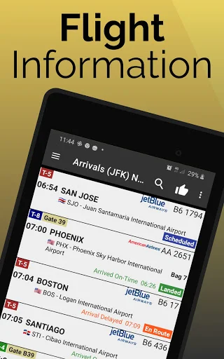 Washington Reagan Airport DCA ডাউনলোড করুন – ফ্লাইট তথ্য - Screenshot 7