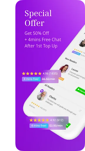 LifeReader ডাউনলোড করুন – লাইভ সাইকিক ও ট্যারোট রিডিং সেবা - Screenshot 6
