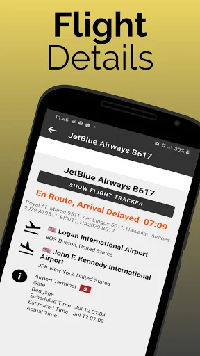 Leeds Bradford Airport Flights ডাউনলোড করুন – রিয়েল-টাইম আপডেট - Screenshot 4