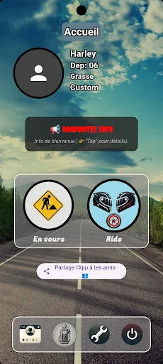 RoadMates Rides ডাউনলোড করুন – বাইকারদের জন্য সেরা সোশ্যাল অ্যাপ - Screenshot 1