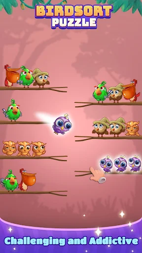Bird Sort: Color Puzzle Master ডাউনলোড করুন – সেরা পাজল গেম - Screenshot 6