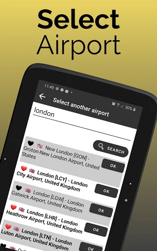 Washington Reagan Airport DCA ডাউনলোড করুন – ফ্লাইট তথ্য - Screenshot 15