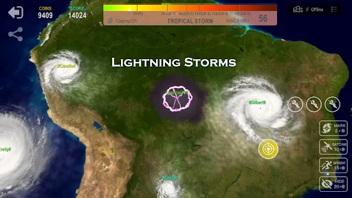 Hurricane.io ডাউনলোড করুন – শক্তিশালী হারিকেন গেম খেলুন - Screenshot 6