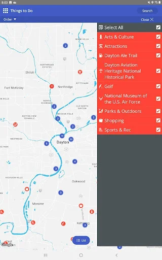 Destination Dayton অ্যাপ ডাউনলোড করুন – ডেটন ভ্রমণের সেরা গাইড - Screenshot 13