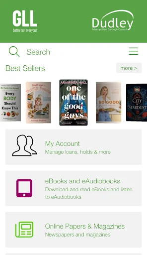 Dudley Libraries অ্যাপ ডাউনলোড করুন – আপনার লাইব্রেরি পরিষেবা এখন হাতের মুঠোয় - Screenshot 1