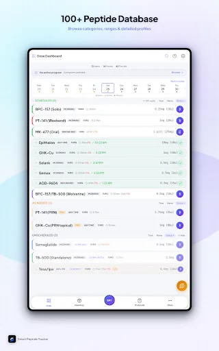 Smart Peptide Tracker ডাউনলোড করুন – সেরা পেপটাইড ট্র্যাকিং অ্যাপ - Screenshot 20